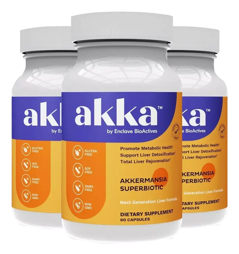 Akka supplement bottles
